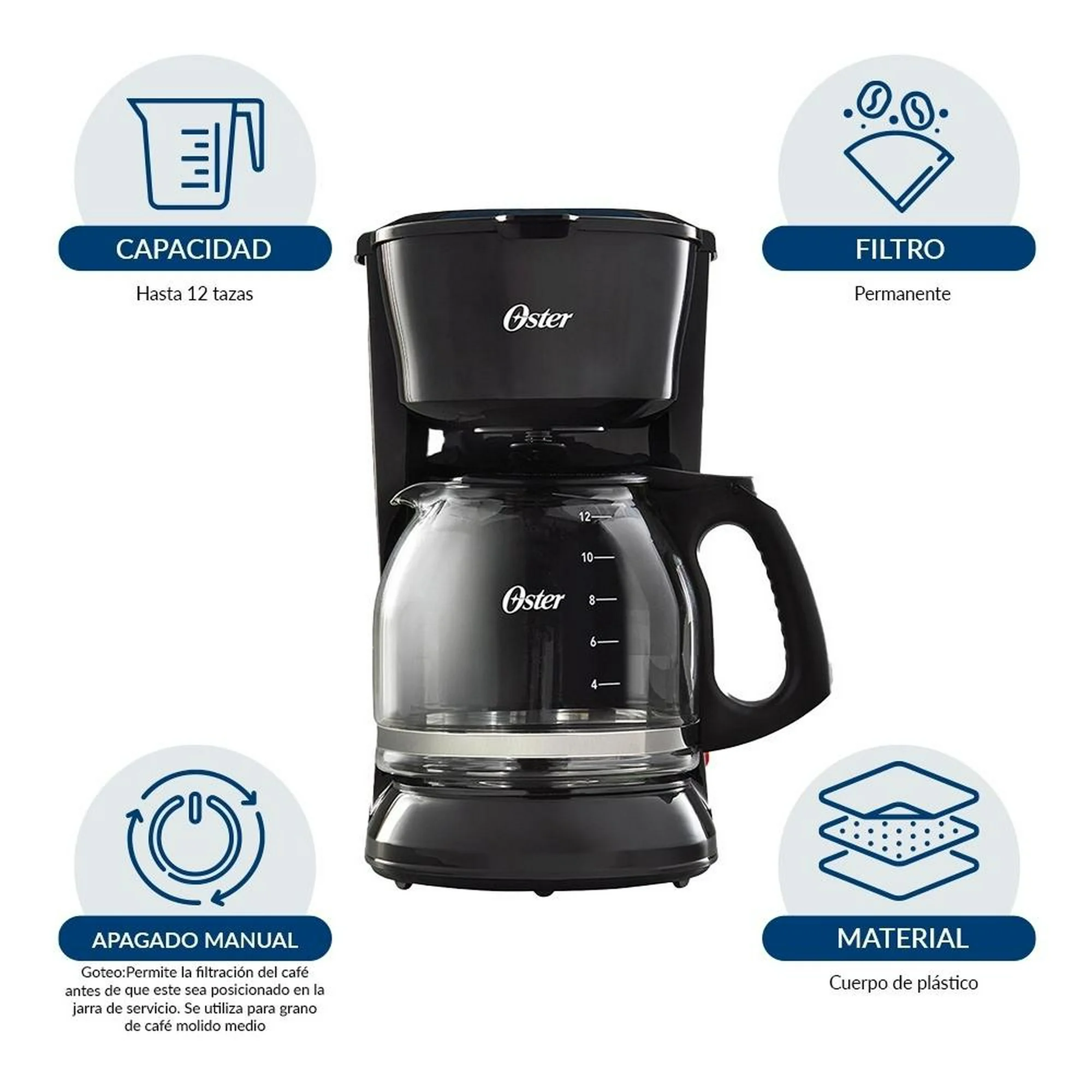 Cafetera Oster 2118216 ALM679 - Image 5