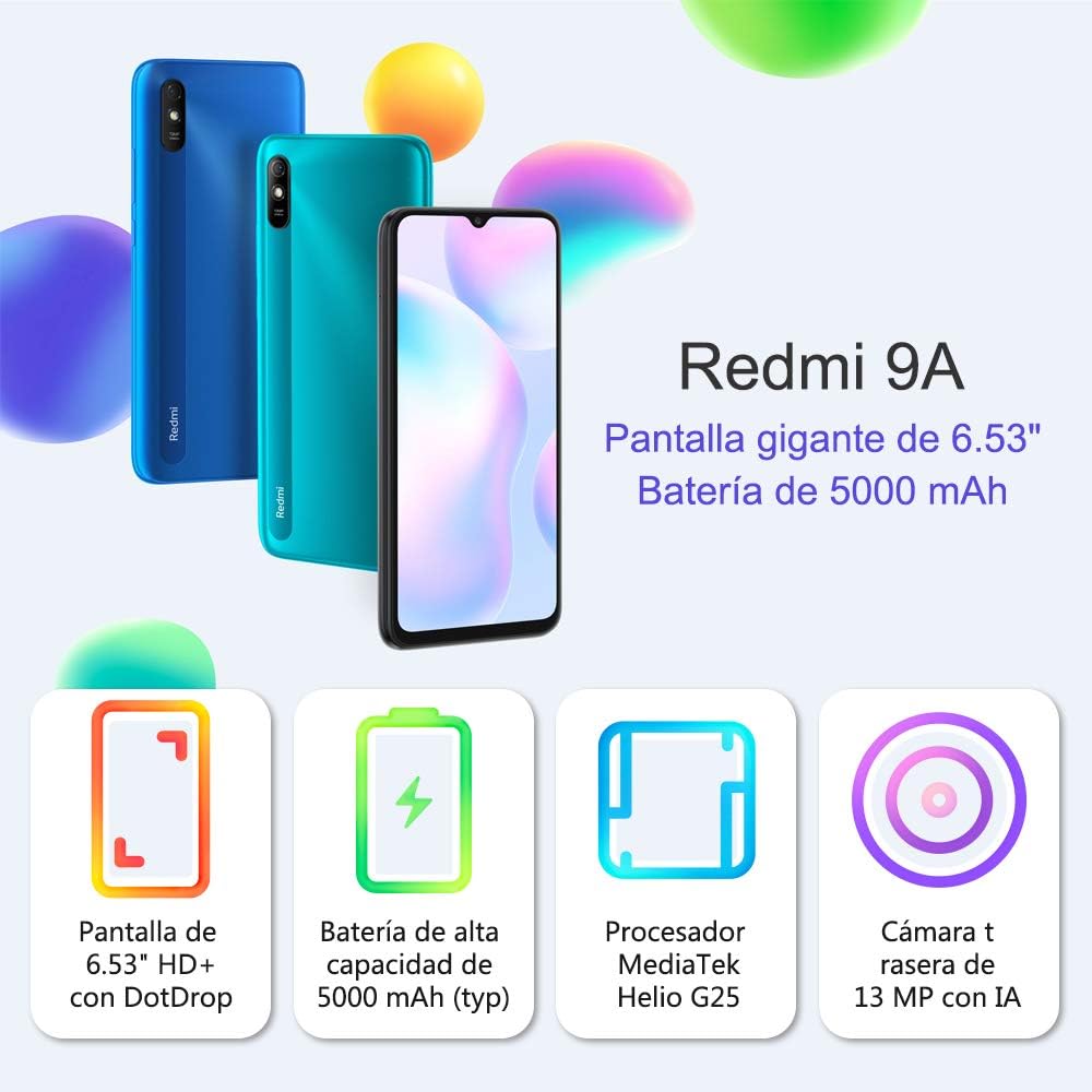 Xiaomi Redmi 9A 32Gb Gris ALM030 - Image 7