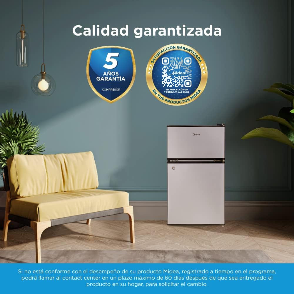 Refrigerador Compacto Midea Dos Puertas 3.1 Pies Cúbicos MDA056 - Image 6
