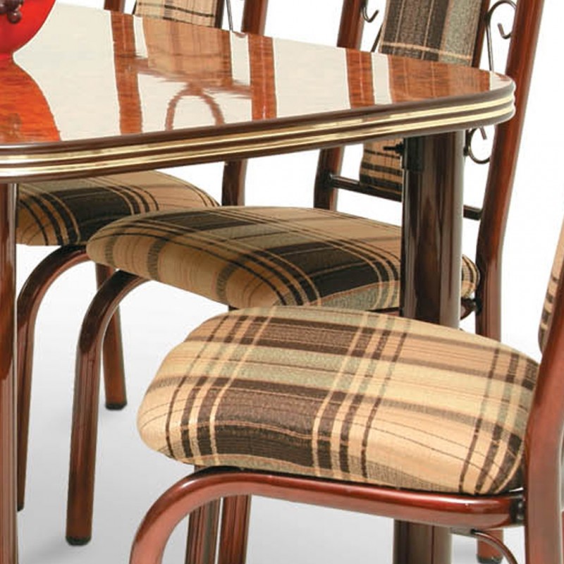 Comedor Bélgica P6 color vino ALM397 - Image 3